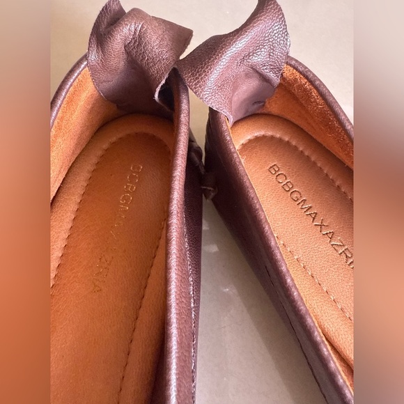 BCBG Max Azria flower flats shoes size 5.5 brown  new without tag - Picture 15 of 16